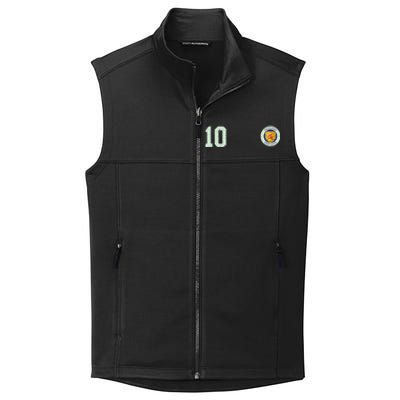 Retro Soccer Inspired Scotland Collective Smooth Fleece Vest