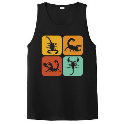 Retro Scorpions I Scorpion Art I Scorpion Meaningful Gift PosiCharge Competitor Tank