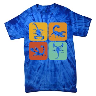 Retro Scorpions I Scorpion Art I Scorpion Meaningful Gift Tie-Dye T-Shirt