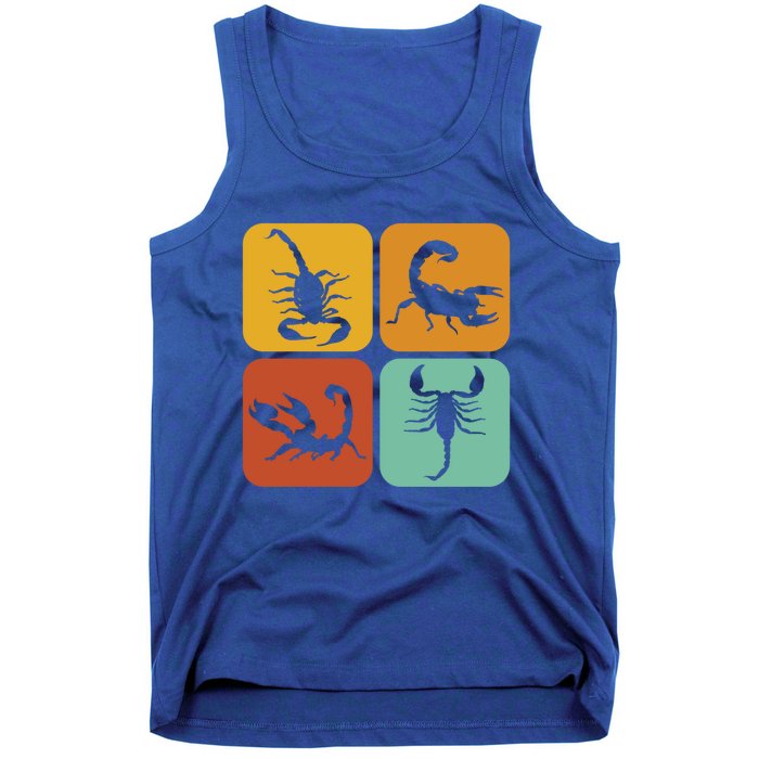 Retro Scorpions I Scorpion Art I Scorpion Meaningful Gift Tank Top