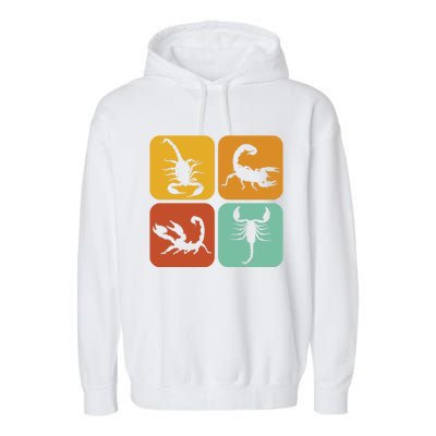 Retro Scorpions I Scorpion Art I Scorpion Meaningful Gift Garment-Dyed Fleece Hoodie