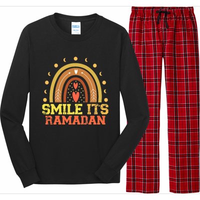 Ramadan Smile its Ramadan - Celebrating the Holy Month Long Sleeve Pajama Set