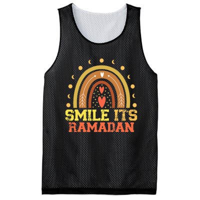 Ramadan Smile its Ramadan - Celebrating the Holy Month Mesh Reversible Basketball Jersey Tank