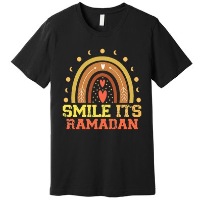 Ramadan Smile its Ramadan - Celebrating the Holy Month Premium T-Shirt