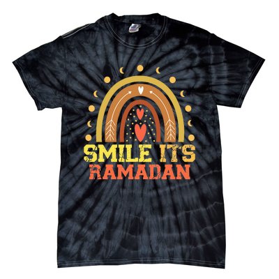 Ramadan Smile its Ramadan - Celebrating the Holy Month Tie-Dye T-Shirt