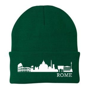 Rome Skyline Italy Gift For All Italians Knit Cap Winter Beanie