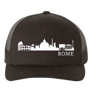 Rome Skyline Italy Gift For All Italians Yupoong Adult 5-Panel Trucker Hat