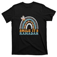 Rainbow Smile Its Ramadan For Muslim Gift Ramadan Mubarak T-Shirt