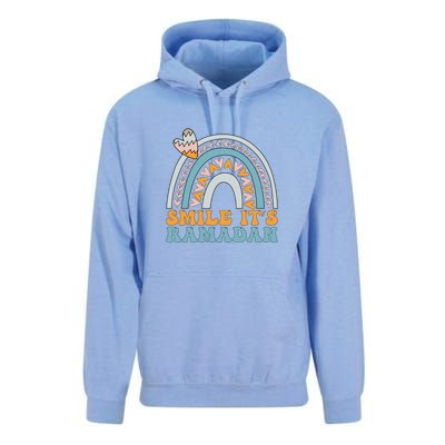 Rainbow Smile Its Ramadan For Muslim Gift Ramadan Mubarak Unisex Surf Hoodie