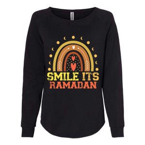 Ramadan Smile Its Ramadan Celebrating The Holy Month Womens California Wash Sweatshirt