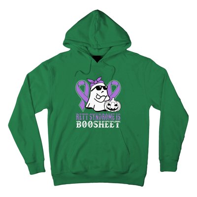 Rett Syndrome Is Boo Sheet Rett Syndrome Warrior Halloween Hoodie