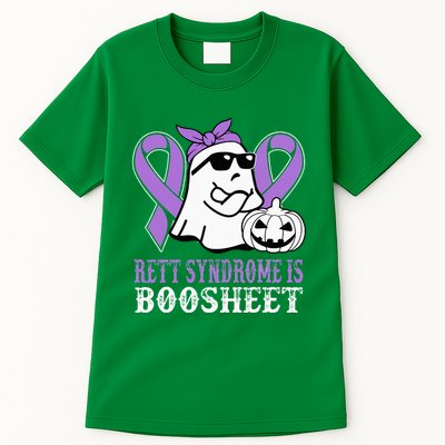 Rett Syndrome Is Boo Sheet Rett Syndrome Warrior Halloween Tall T-Shirt