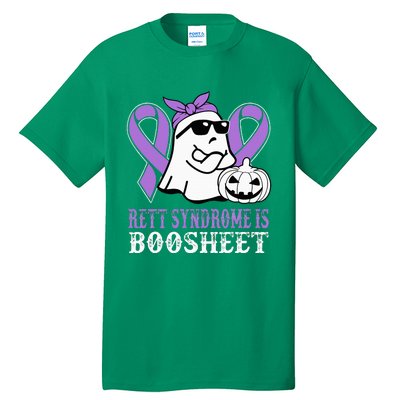 Rett Syndrome Is Boo Sheet Rett Syndrome Warrior Halloween Tall T-Shirt