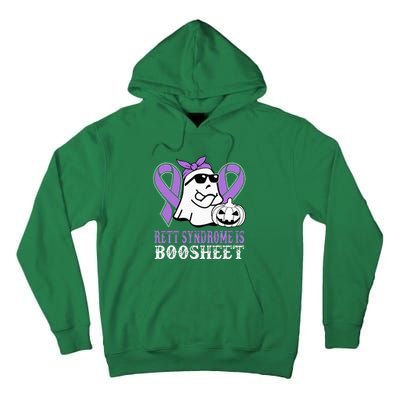 Rett Syndrome Is Boo Sheet Rett Syndrome Warrior Halloween Tall Hoodie