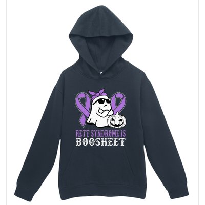 Rett Syndrome Is Boo Sheet Rett Syndrome Warrior Halloween Urban Pullover Hoodie