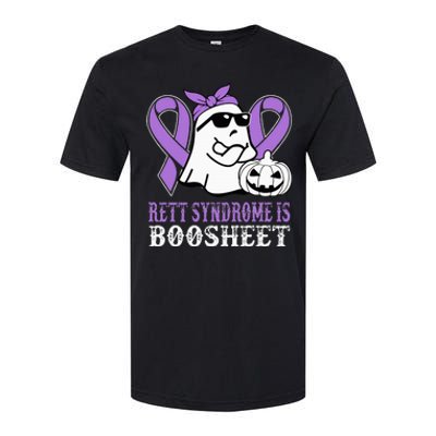 Rett Syndrome Is Boo Sheet Rett Syndrome Warrior Halloween Softstyle CVC T-Shirt