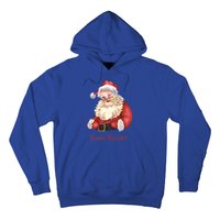 Retro Santa In Vintage Sleigh All Day Christmas Meaningful Gift Hoodie