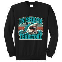 Retro Shark In Shark Territory Sweatshirt