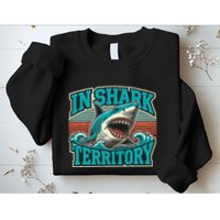 Retro Shark In Shark Territory Sweatshirt