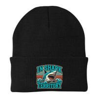 Retro Shark In Shark Territory Beanie