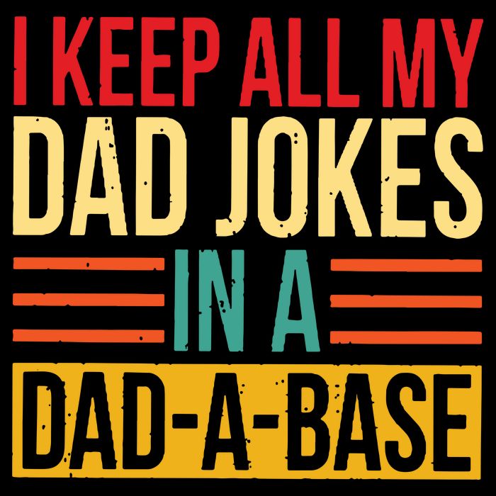 Retro Sayings I Keep All My Dad Jokes In A Dad A Base Cooling Performance Long Sleeve Crew