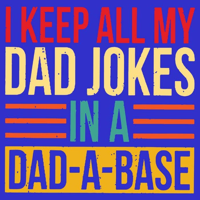 Retro Sayings I Keep All My Dad Jokes In A Dad A Base 16 in Basic Backpack