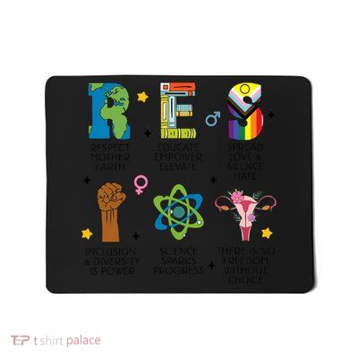 RESPECT Social Justice Acronym Mousepad
