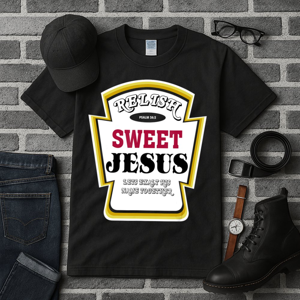 Relish Sweet Jesus Christian Parody Tall T-Shirt