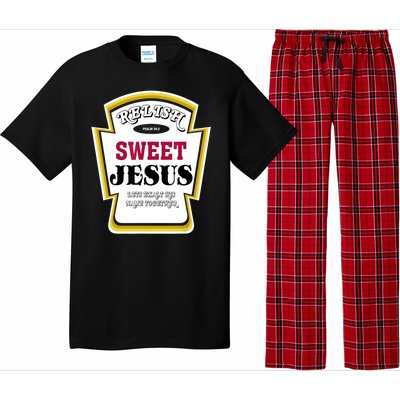 Relish Sweet Jesus Christian Parody Pajama Set