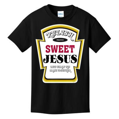 Relish Sweet Jesus Christian Parody Kids T-Shirt