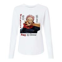 Ryomen Sukuna King Of Curses Jjk T Womens Cotton Relaxed Long Sleeve T-Shirt