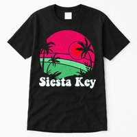 Retro Siesta Key Beach Design Siesta Key Illustration Tall T-Shirt