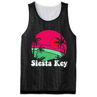 Retro Siesta Key Beach Design Siesta Key Illustration Mesh Reversible Basketball Jersey Tank