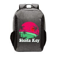 Retro Siesta Key Beach Design Siesta Key Illustration Vector Backpack