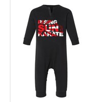 Rising Sun Karate Sunburst Infant Fleece One Piece