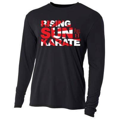 Rising Sun Karate Sunburst Cooling Performance Long Sleeve Crew