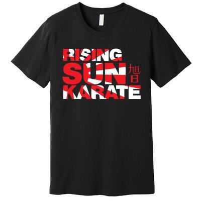 Rising Sun Karate Sunburst Premium T-Shirt