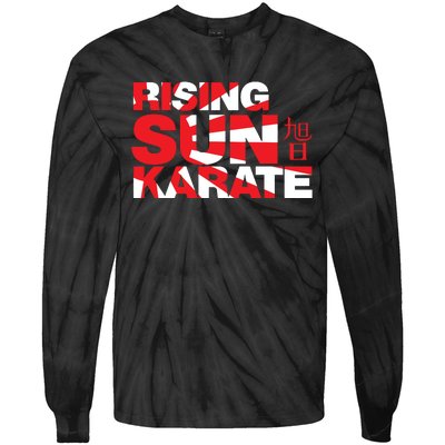 Rising Sun Karate Sunburst Tie-Dye Long Sleeve Shirt