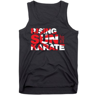 Rising Sun Karate Sunburst Tank Top