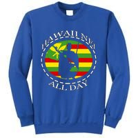 Rising Sun Kanaka Maoli Meaningful Gift By Hawaii Nei All Day Sweatshirt