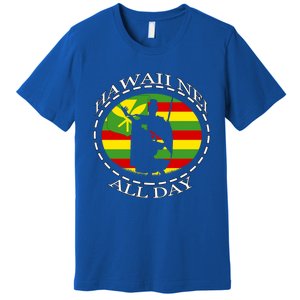 Rising Sun Kanaka Maoli Meaningful Gift By Hawaii Nei All Day Premium T-Shirt