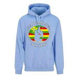 Rising Sun Kanaka Maoli Meaningful Gift By Hawaii Nei All Day Unisex Surf Hoodie