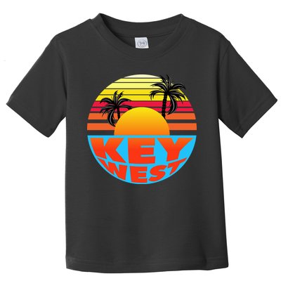 Retro Sunset Key West Florida Toddler T-Shirt