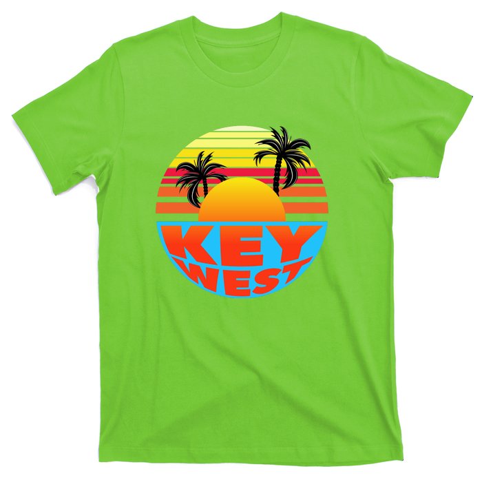 Retro Sunset Key West Florida T-Shirt