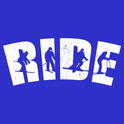 Ride Ski Lover Gift T-Shirt