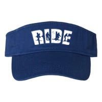 Ride Ski Lover Gift Valucap Bio-Washed Visor