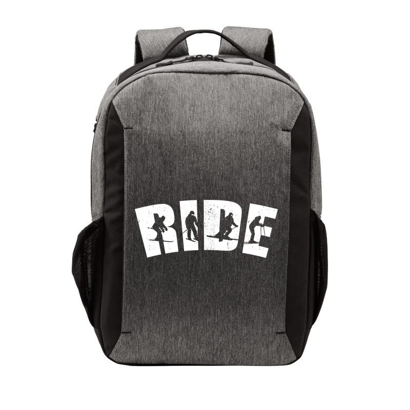 Ride Ski Lover Gift Vector Backpack