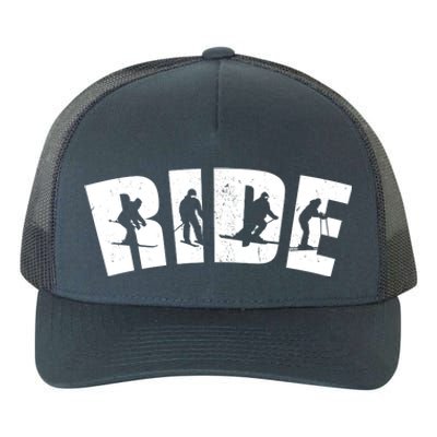 Ride Ski Lover Gift Yupoong Adult 5-Panel Trucker Hat