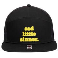 Raye Sad Little Sinner Let There Be Light 7 Panel Mesh Trucker Snapback Hat
