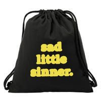 Raye Sad Little Sinner Let There Be Light Drawstring Bag